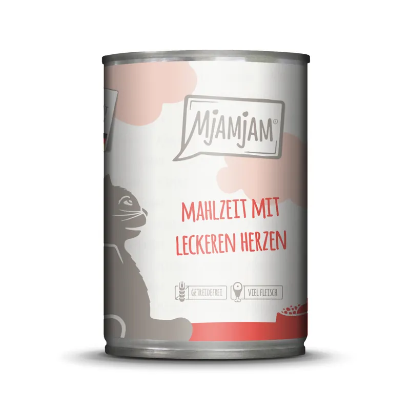 Solange Der Vorrat Reicht MJAMJAM Mahlzeit mit Herzen 400 g